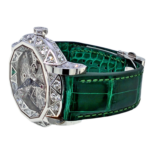 18K White Gold Graff Mastergraff Skeleton Tourbillo