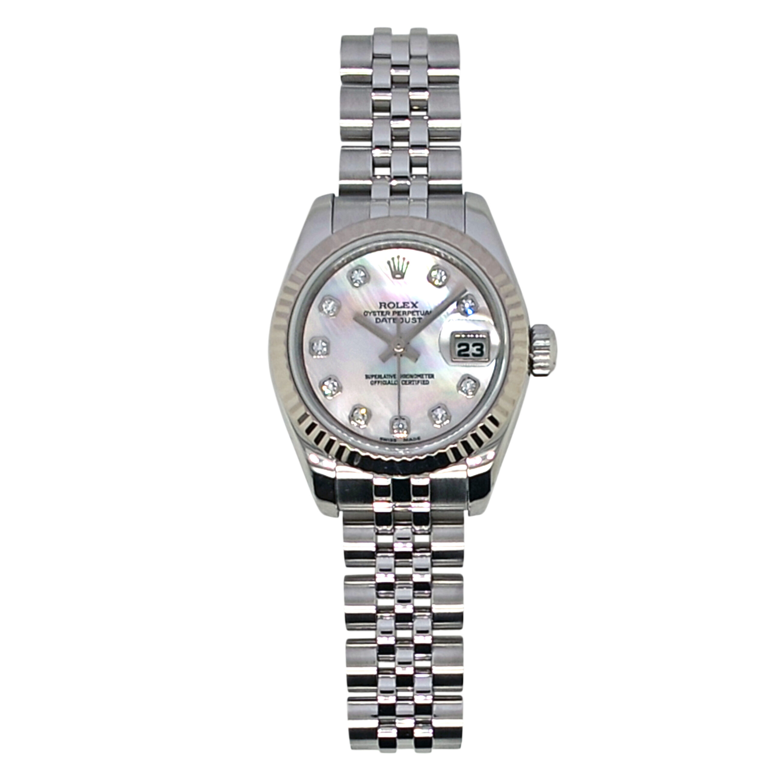 Rolex Lady-Datejust Diamond & Mop 179174