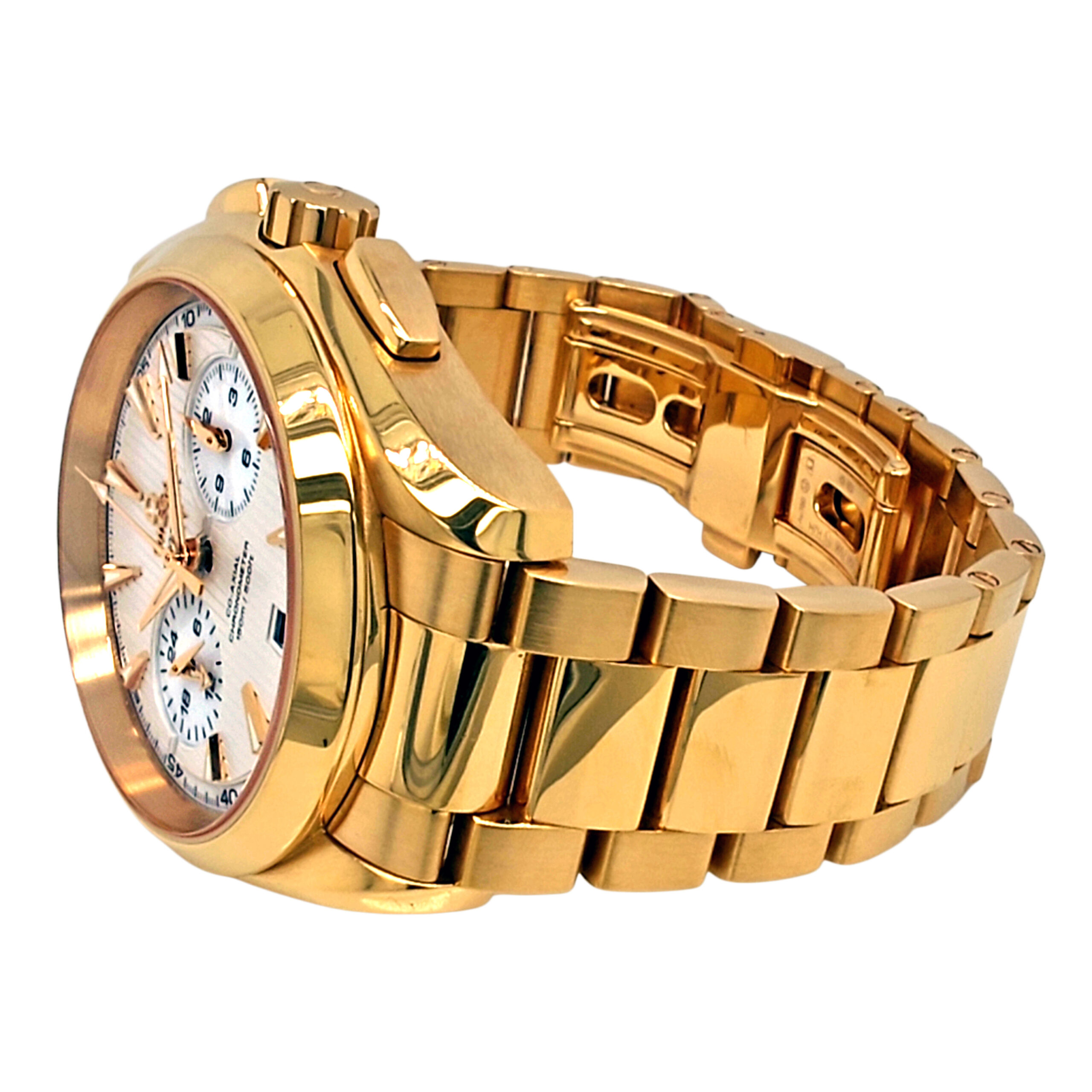 18K Rose Gold Omega Seamaster Aqua Terra