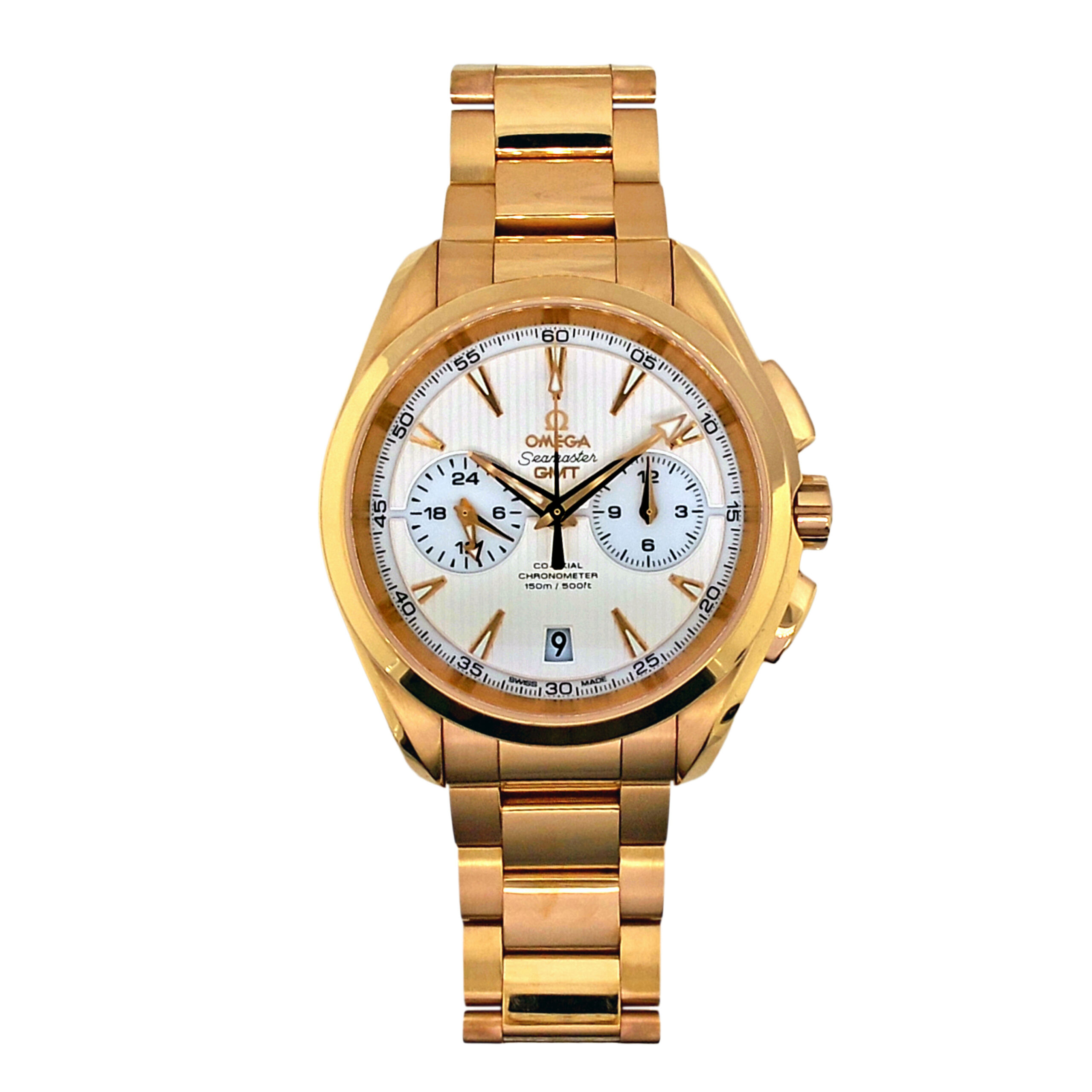 18K Rose Gold Omega Seamaster Aqua Terra