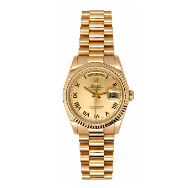 18K Yellow Gold Rolex Day-Date 118238