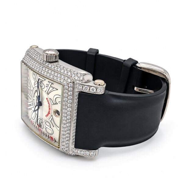18K White Gold Franck Muller Conquistador Cortez Diamond