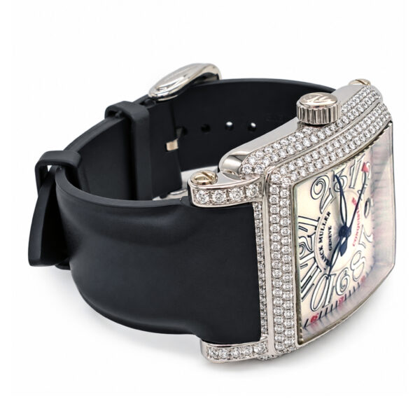 18K White Gold Franck Muller Conquistador Cortez Diamond