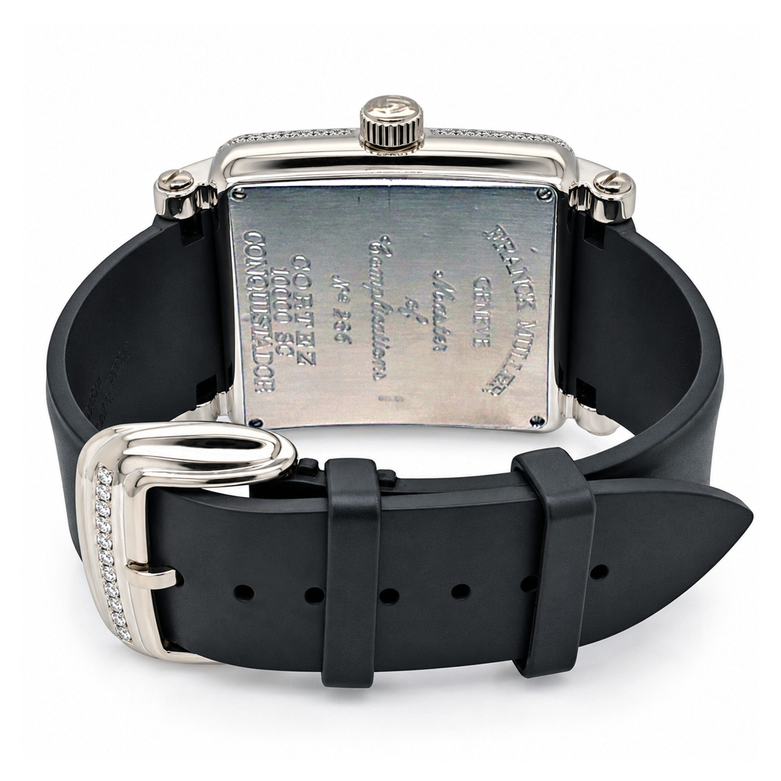 18K White Gold Franck Muller Conquistador Cortez Diamond