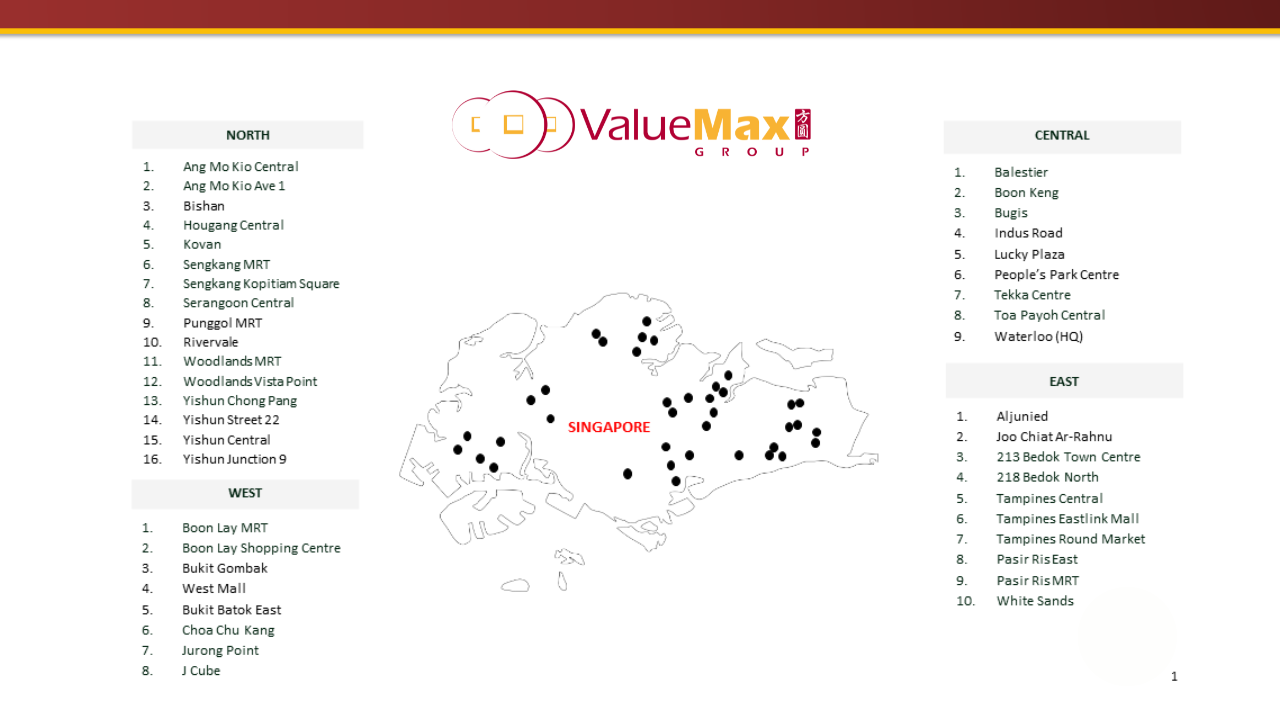 ValueMax Stores Location Map
