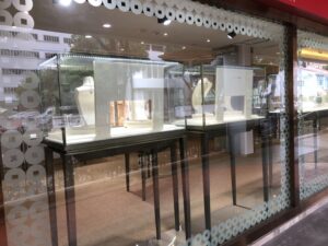 Gold jewellery display — Waterloo Centre branch