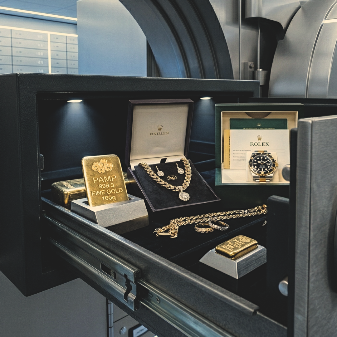 Secure storage for valuables